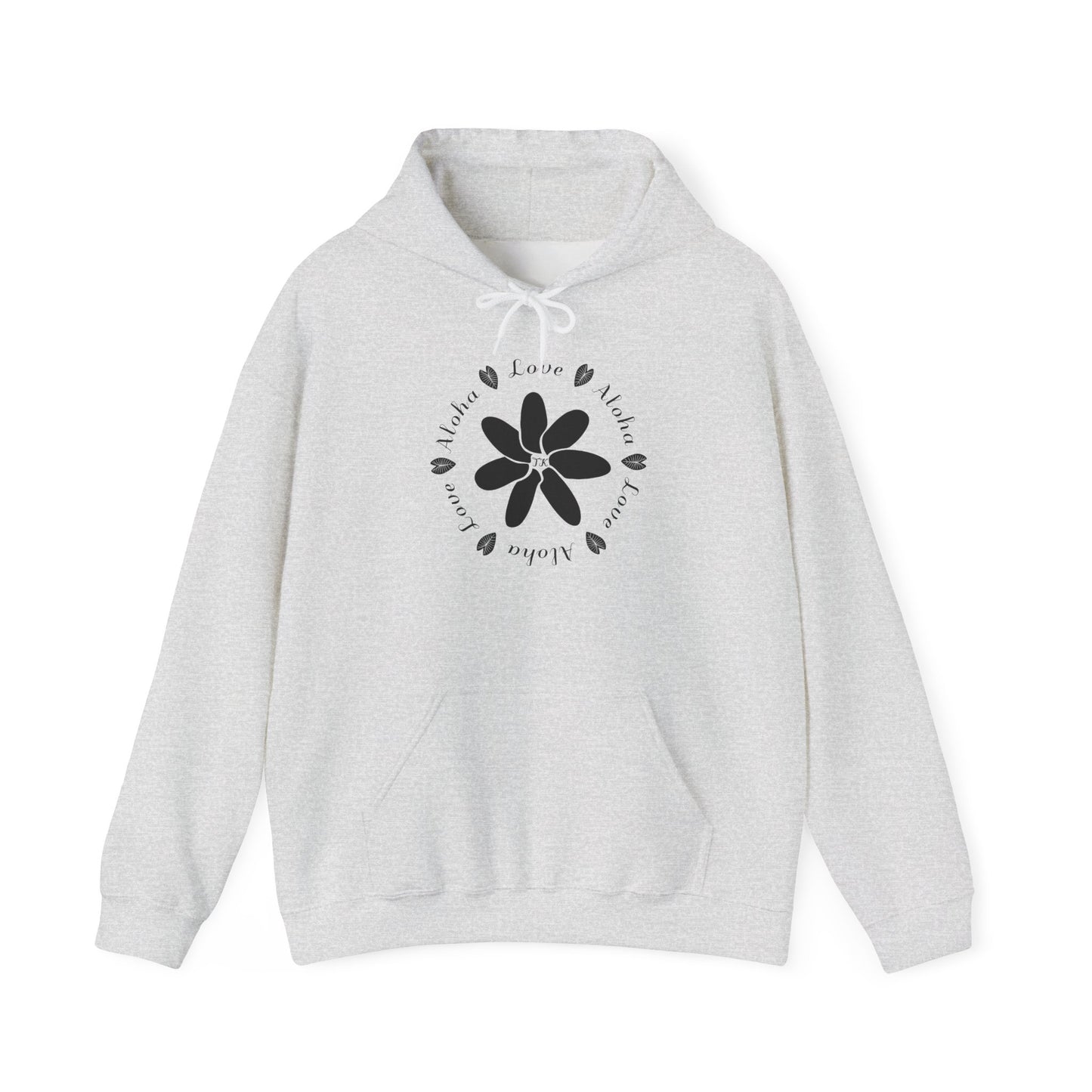 Love & Aloha Unisex Adult Hooded Sweatshirt