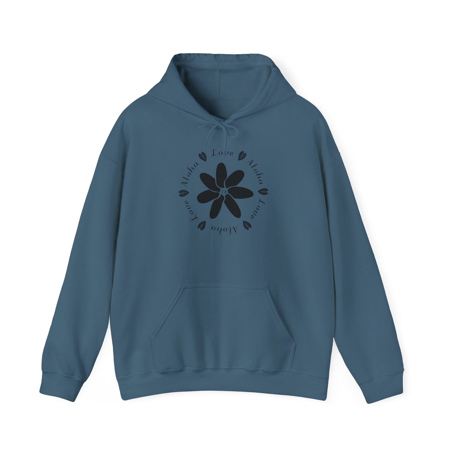 Love & Aloha Unisex Adult Hooded Sweatshirt