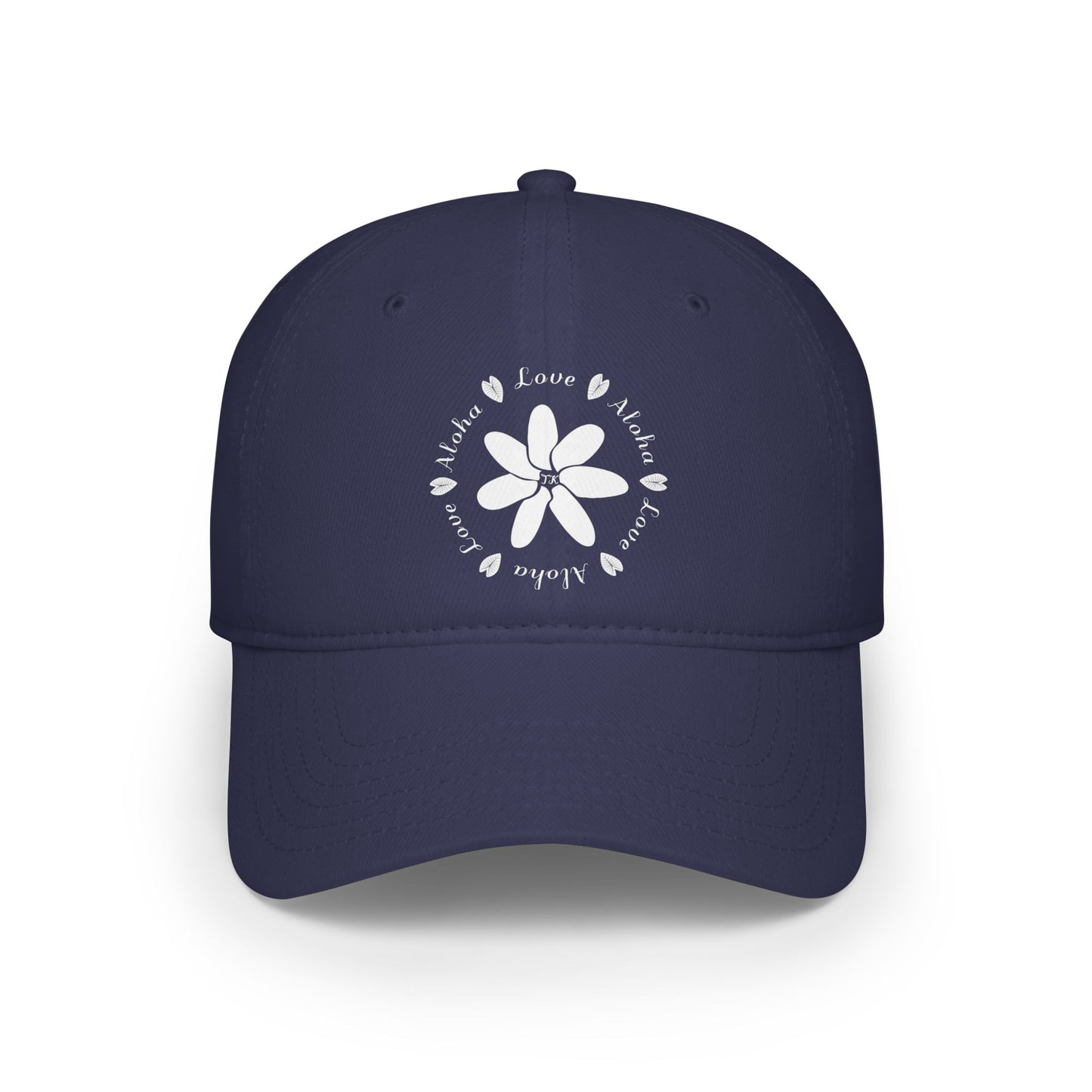 Love & Aloha Low-Profile Baseball Cap Adjustable Velcro Cap