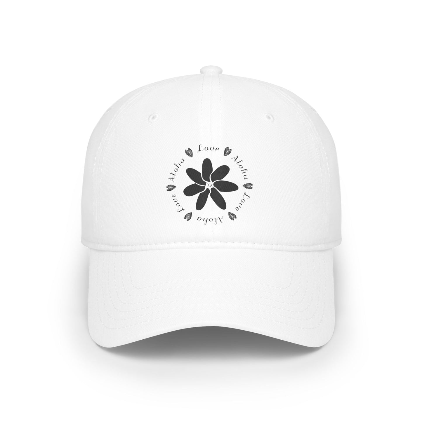Love & Aloha Low-Profile Baseball Cap Adjustable Velcro Cap