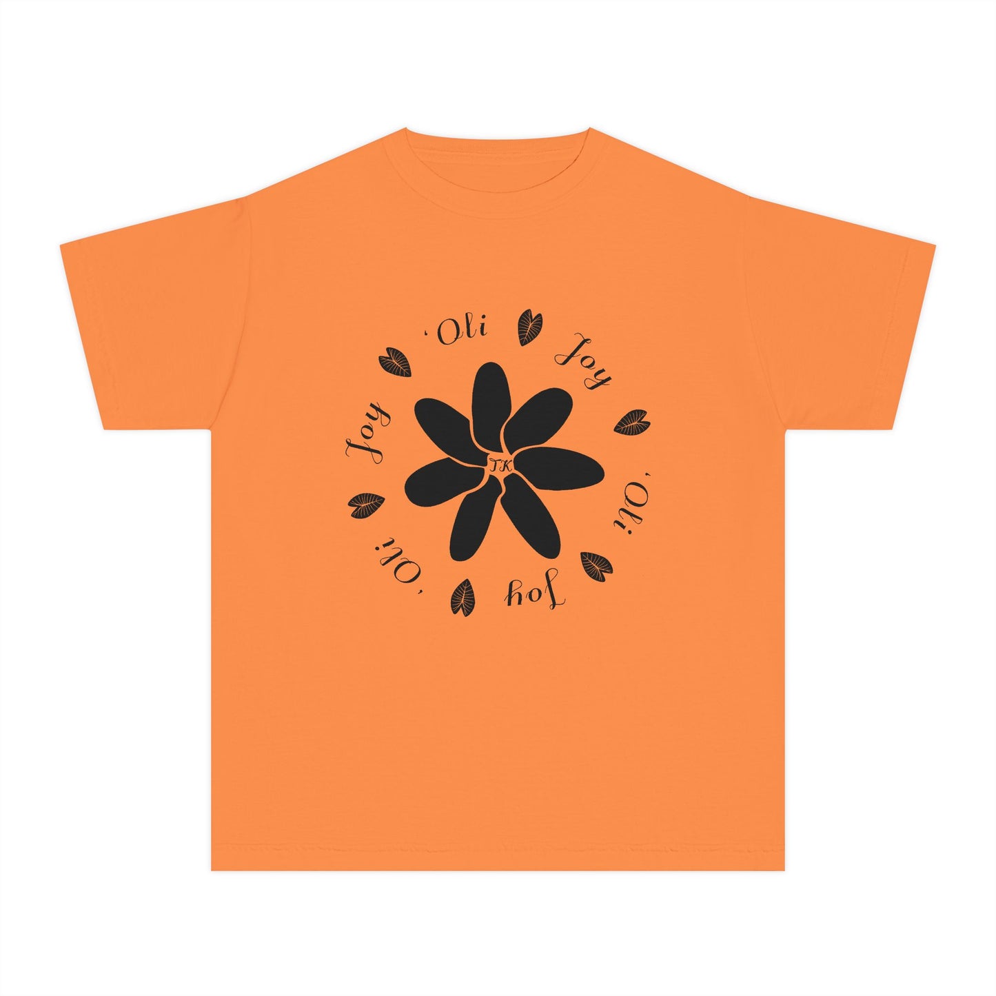 Youth Hawaiian Shirt Joy & 'Oli Midweight Designer Tee for Kids