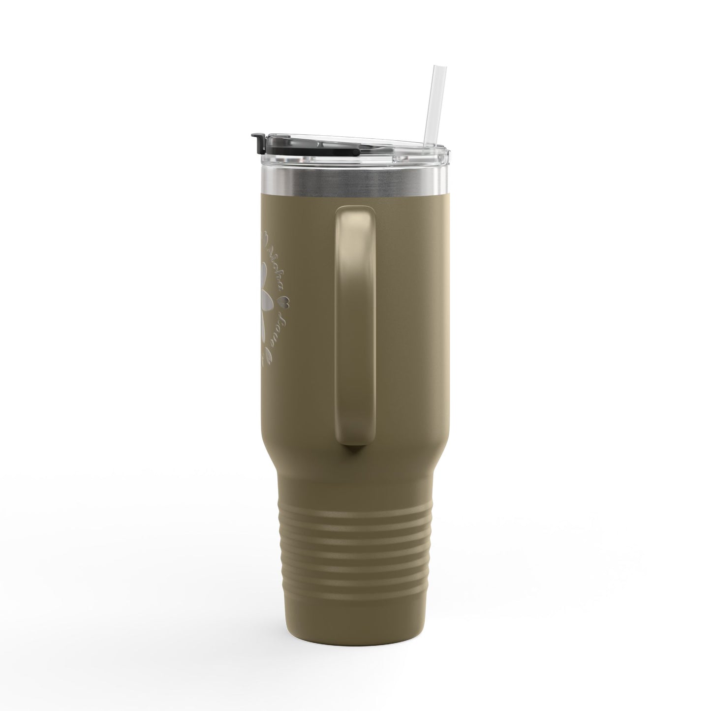 Love & Aloha Insulated Designer Travel Mug, 40oz