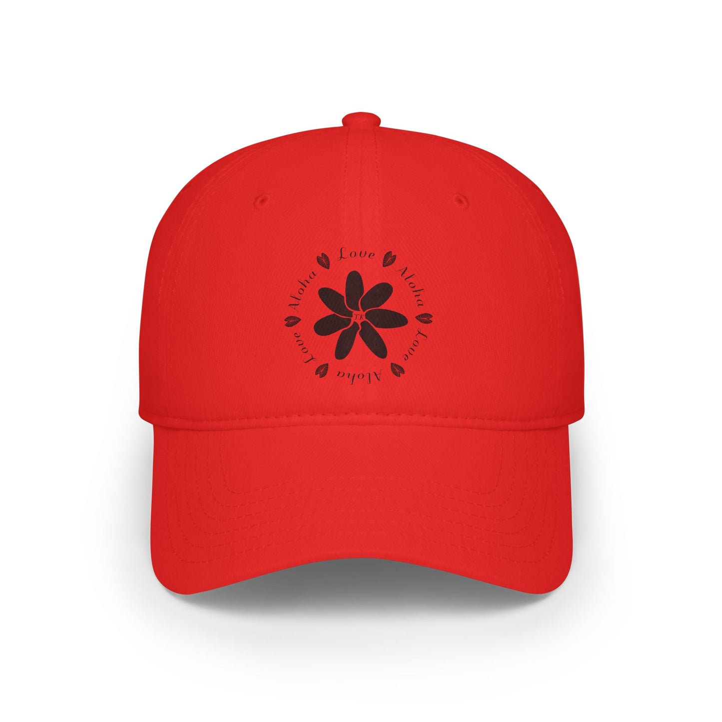 Love & Aloha Low-Profile Baseball Cap Adjustable Velcro Cap