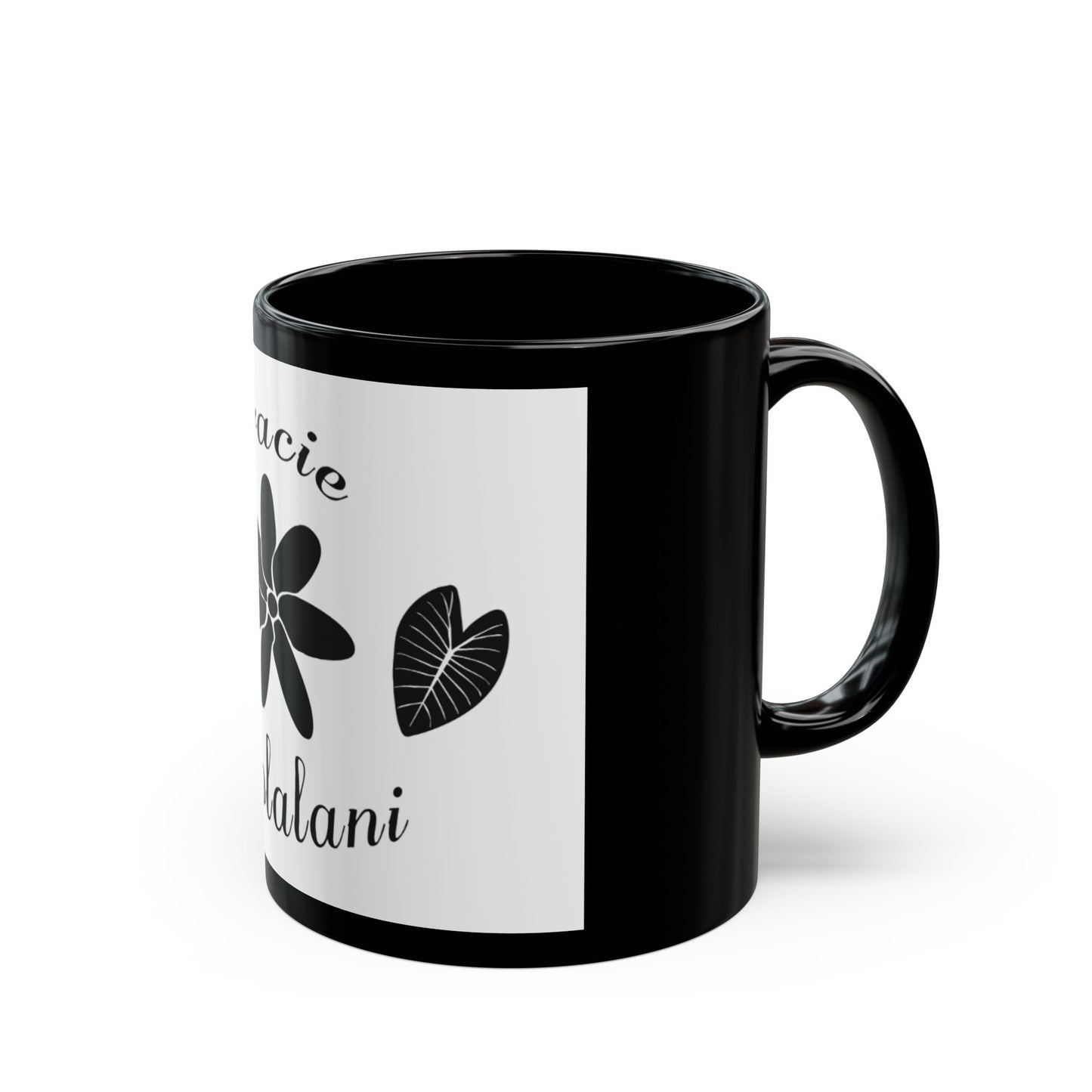 Tracie Keolalani Black Mug (11oz, 15oz)