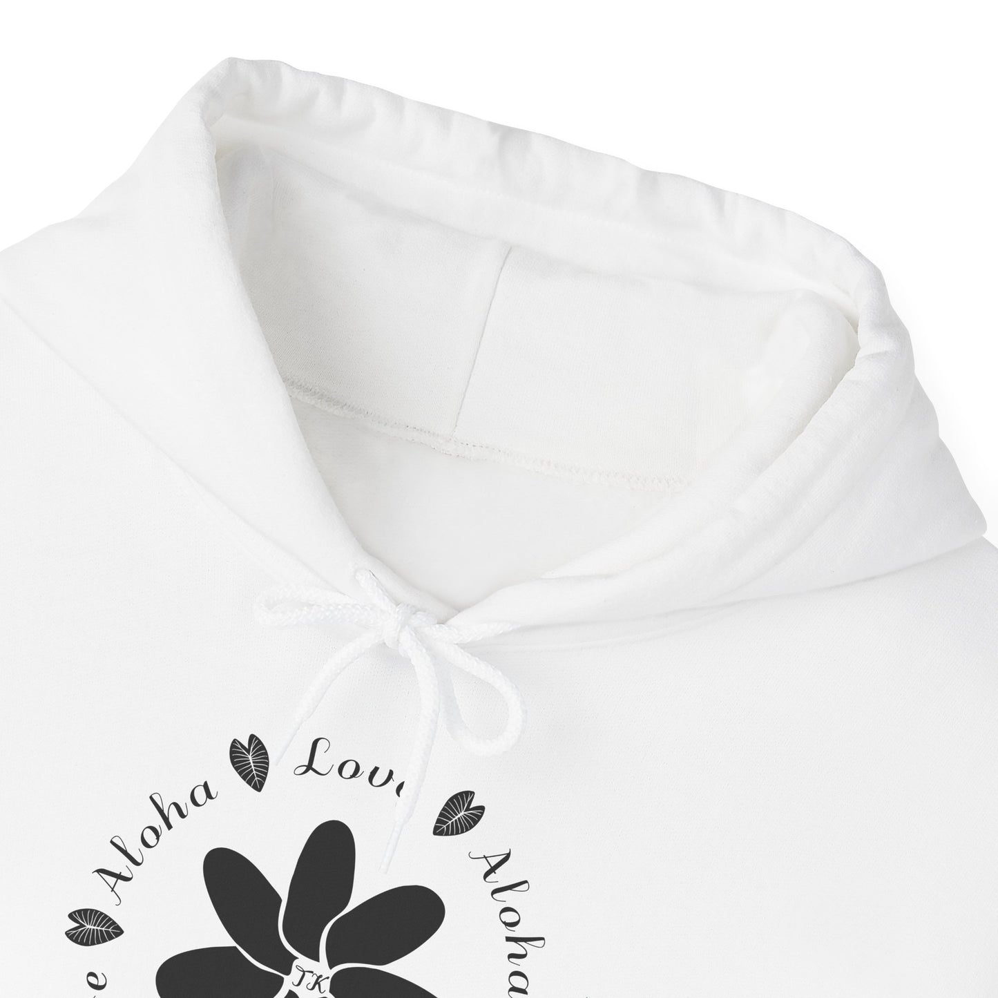 Love & Aloha Unisex Adult Hooded Sweatshirt