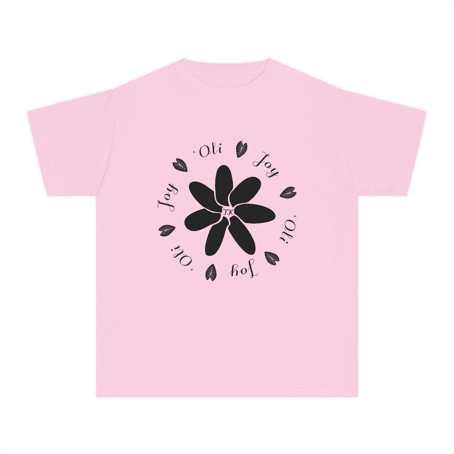 Youth Hawaiian Shirt Joy & 'Oli Midweight Designer Tee for Kids