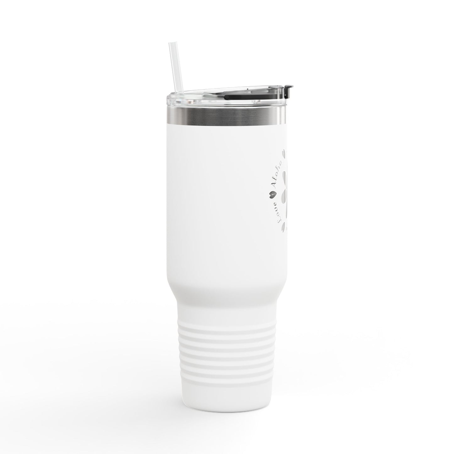 Love & Aloha Insulated Designer Travel Mug, 40oz