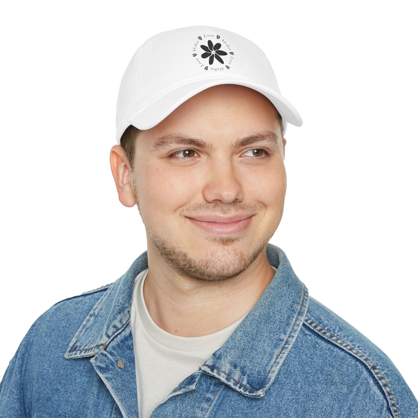 Love & Aloha Low-Profile Baseball Cap Adjustable Velcro Cap
