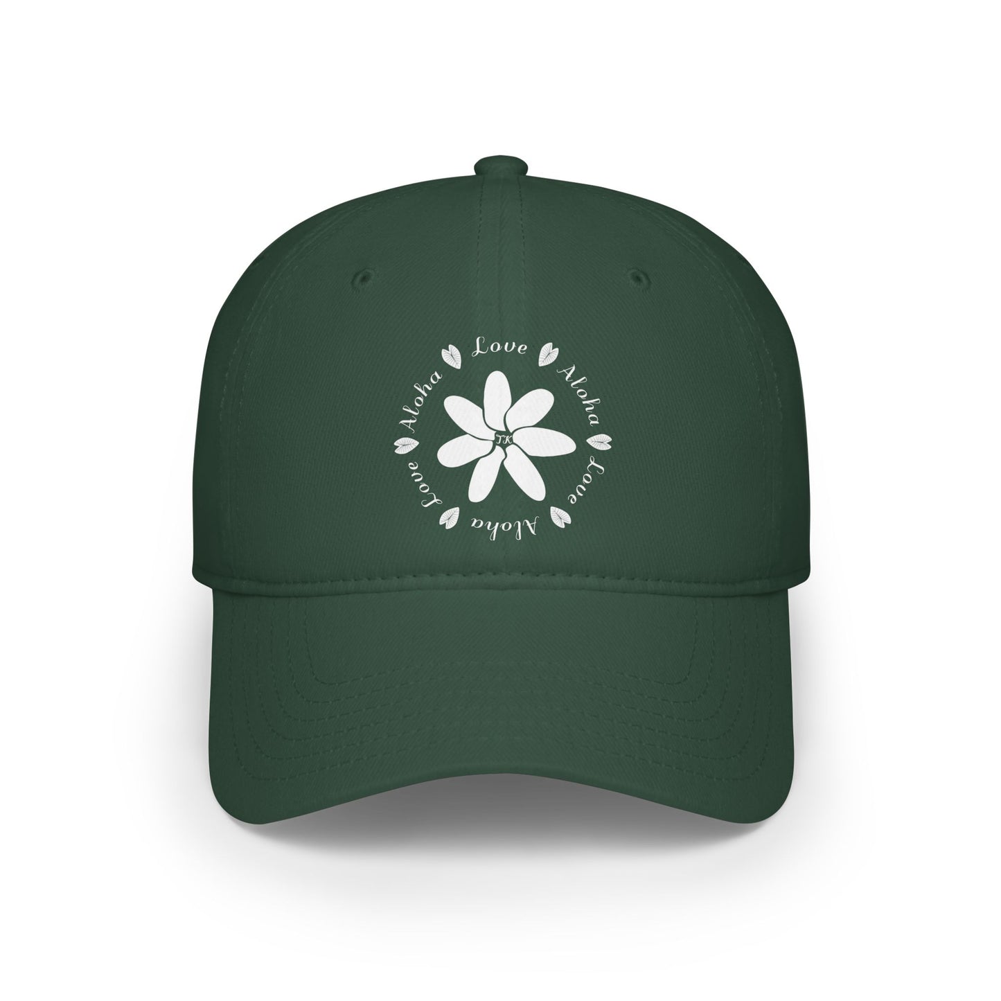 Love & Aloha Low-Profile Baseball Cap Adjustable Velcro Cap