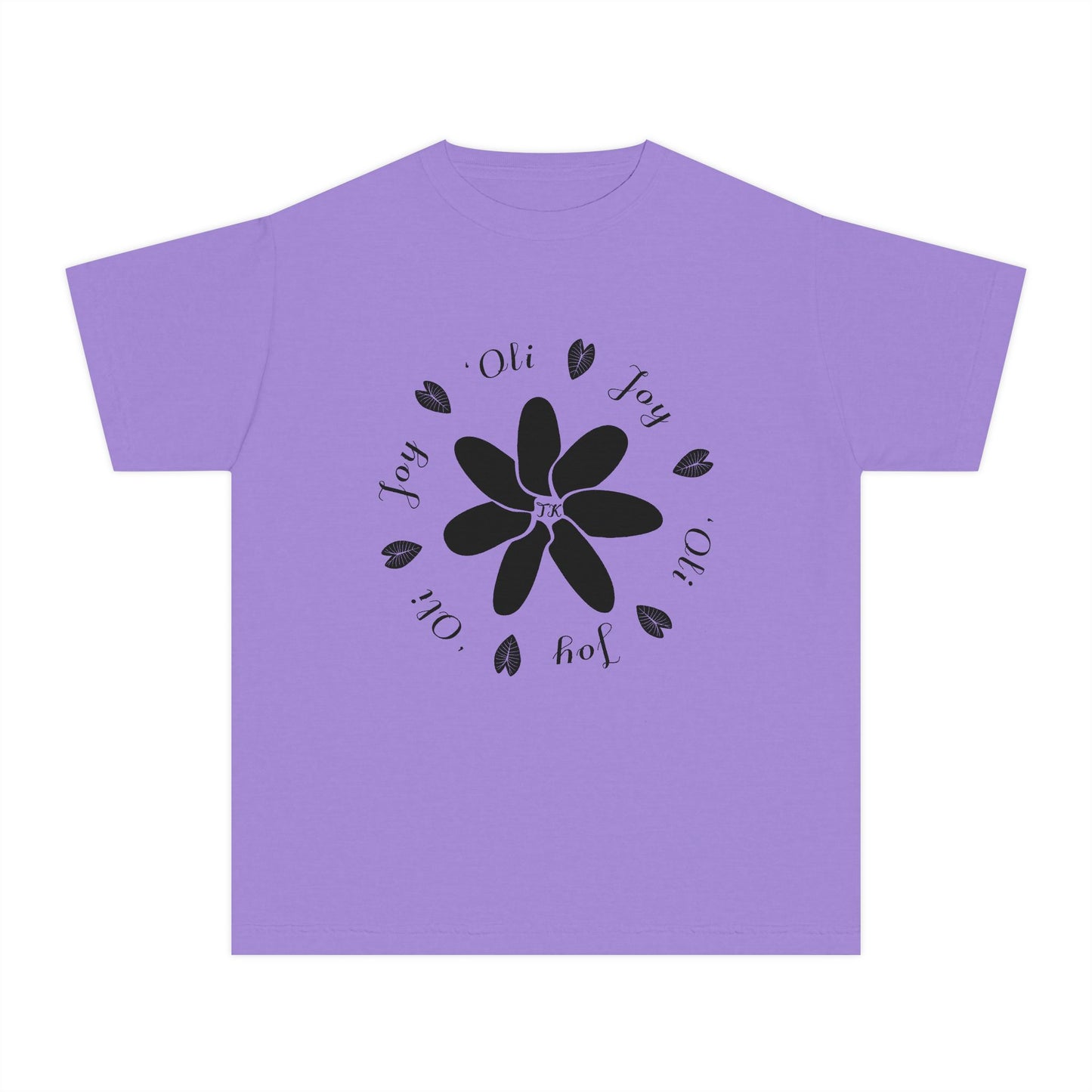 Youth Hawaiian Shirt Joy & 'Oli Midweight Designer Tee for Kids