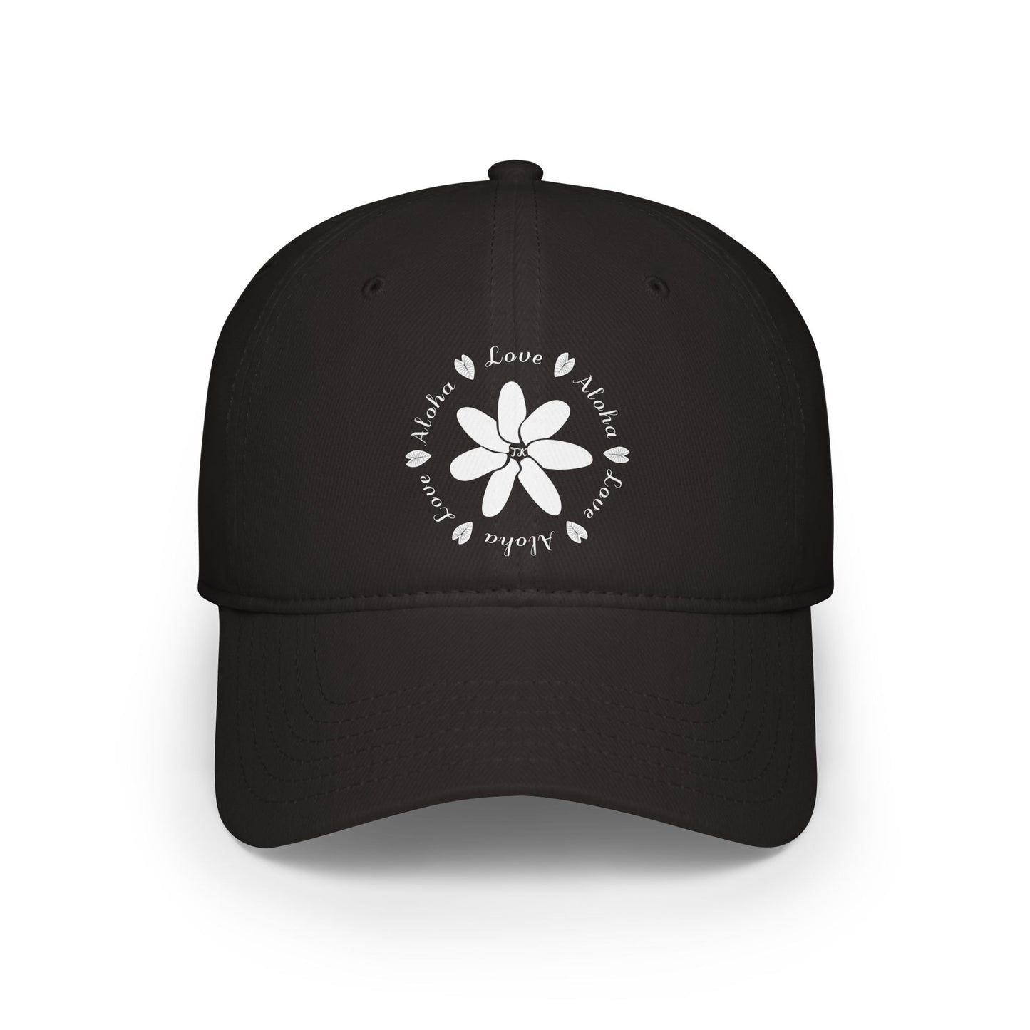 Love & Aloha Low-Profile Baseball Cap Adjustable Velcro Cap