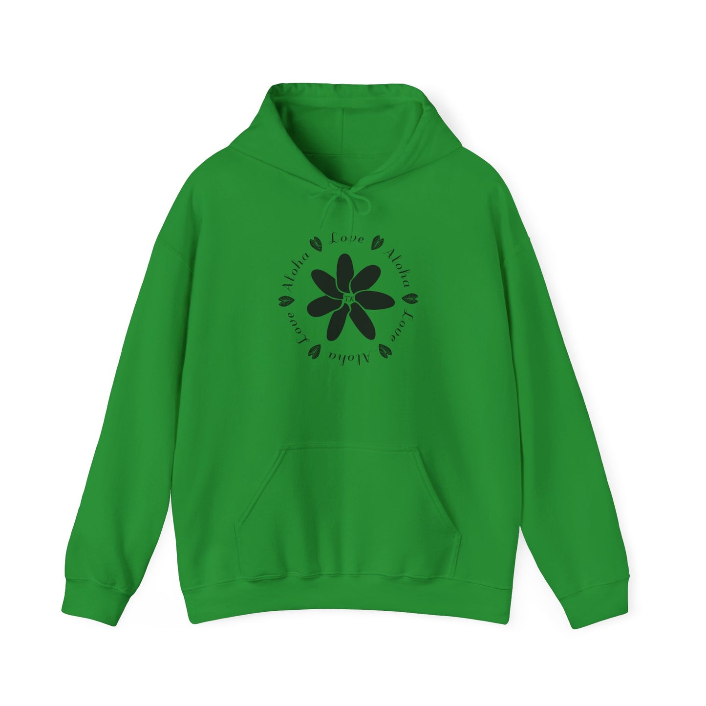 Love & Aloha Unisex Adult Hooded Sweatshirt