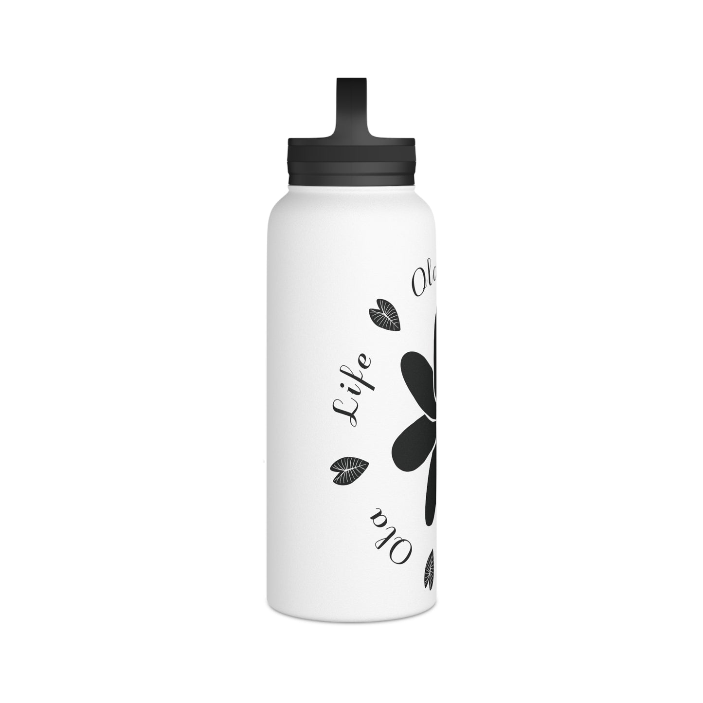Life & Ola Stainless Steel Designer Water Bottle with Handle Lid