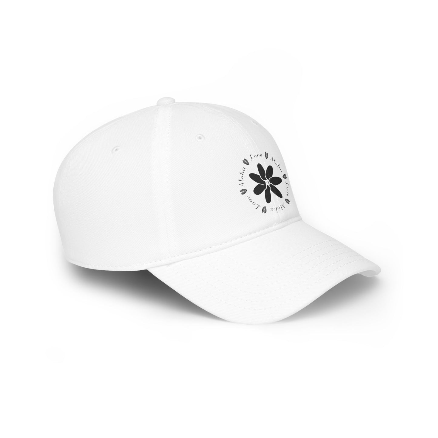 Love & Aloha Low-Profile Baseball Cap Adjustable Velcro Cap