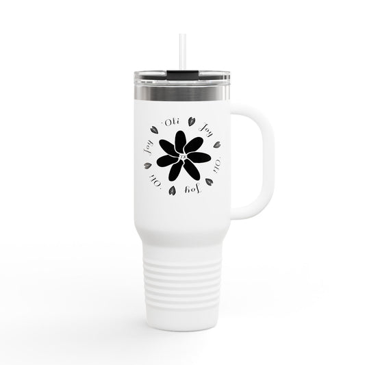 Joy & `Oli Insulated Designer Travel Mug, 40oz