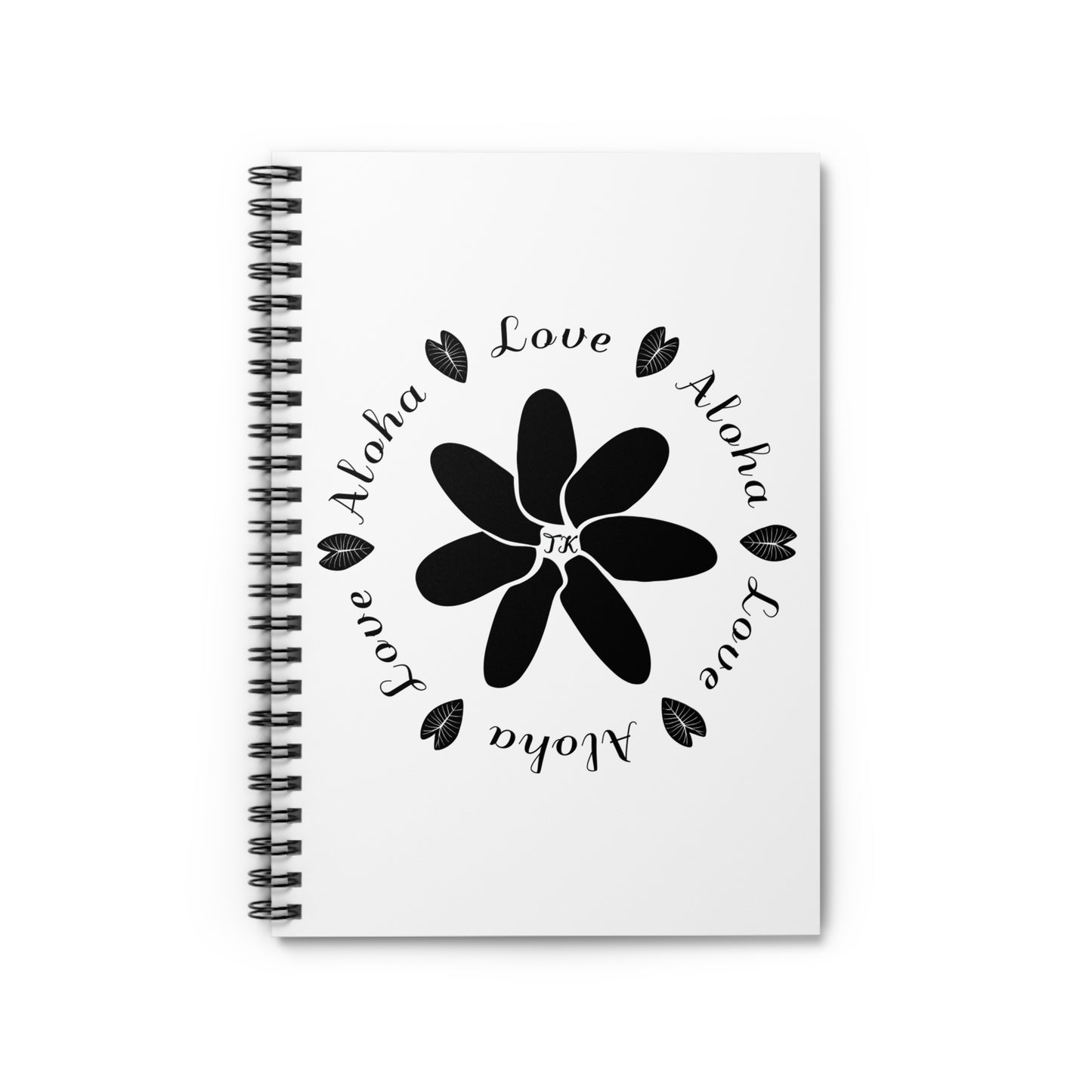 Love & Aloha Spiral Designer Notebook