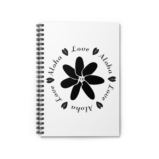 Love & Aloha Spiral Designer Notebook