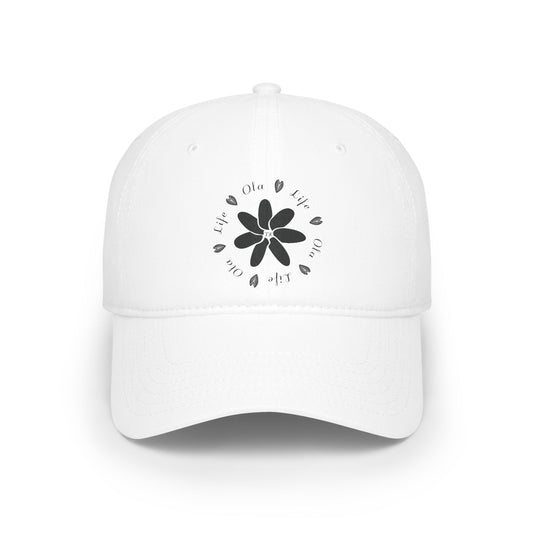 Life & Ola Low-Profile Baseball Cap Adjustable Velcro Cap