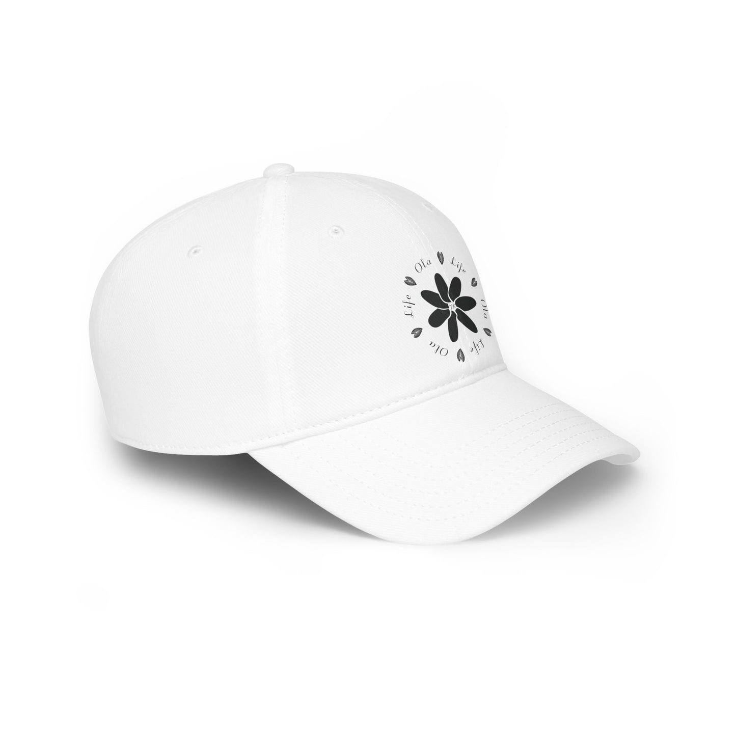 Life & Ola Low-Profile Baseball Cap Adjustable Velcro Cap
