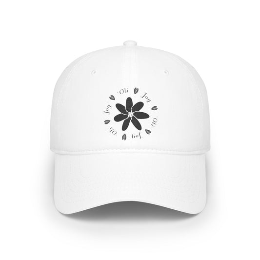 Joy & `Oli Low-Profile Baseball Cap Adjustable Velcro Cap
