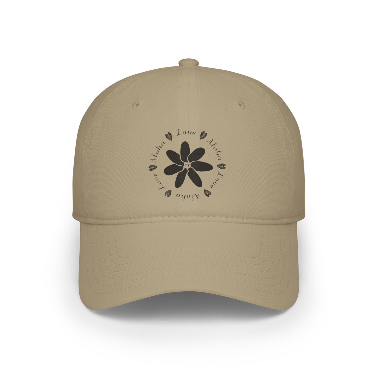 Love & Aloha Low-Profile Baseball Cap Adjustable Velcro Cap